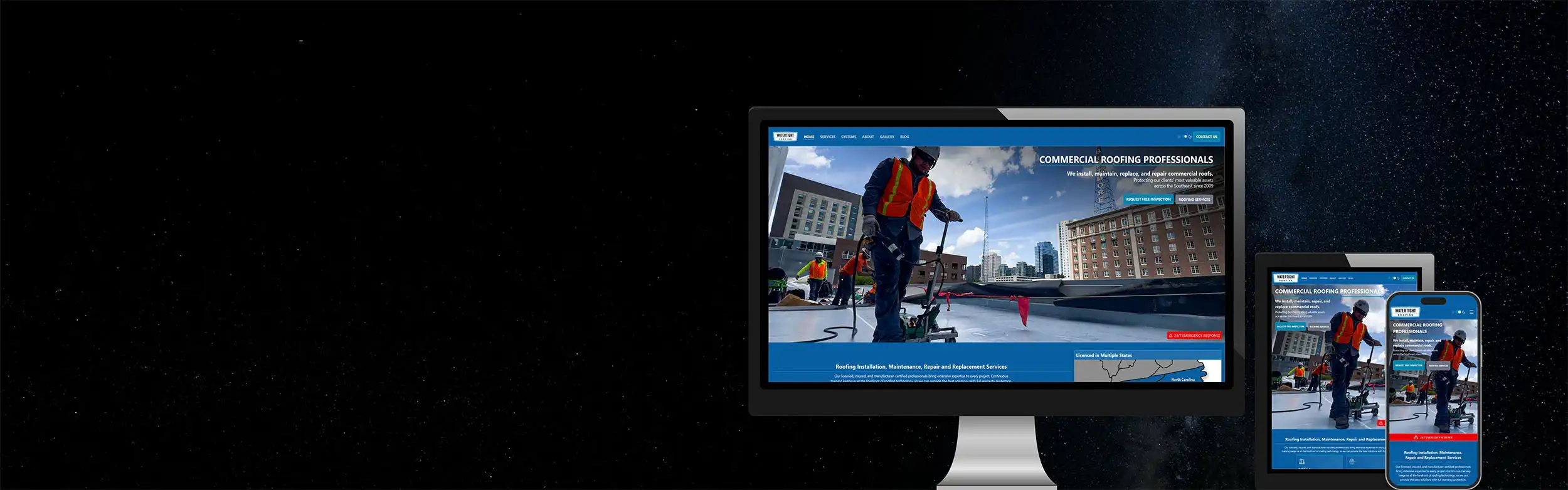 web design and development banner